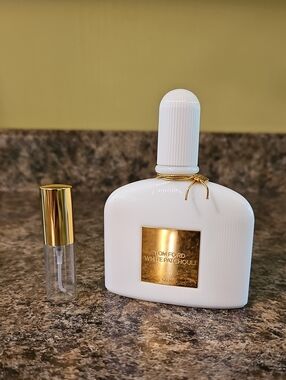 5 ML Sample WHITE PATCHOULI by Tom Ford EDP Perfume Travel Spray Discontinued